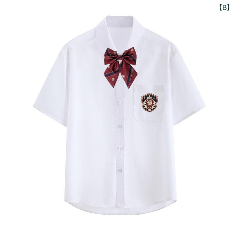 セットアップ スクール制服 JK制服 女子 長袖シャツ プリーツスカート 合唱 演出服 コスチューム 学院風 藏青