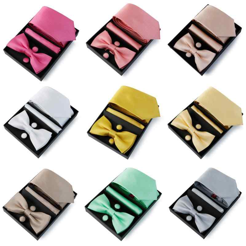 ネクタイ メンズ 男性用 5点セット ポリエステル 紳士用 フォーマル ビジネス カジュアル パーティー 結婚式 ブラック系