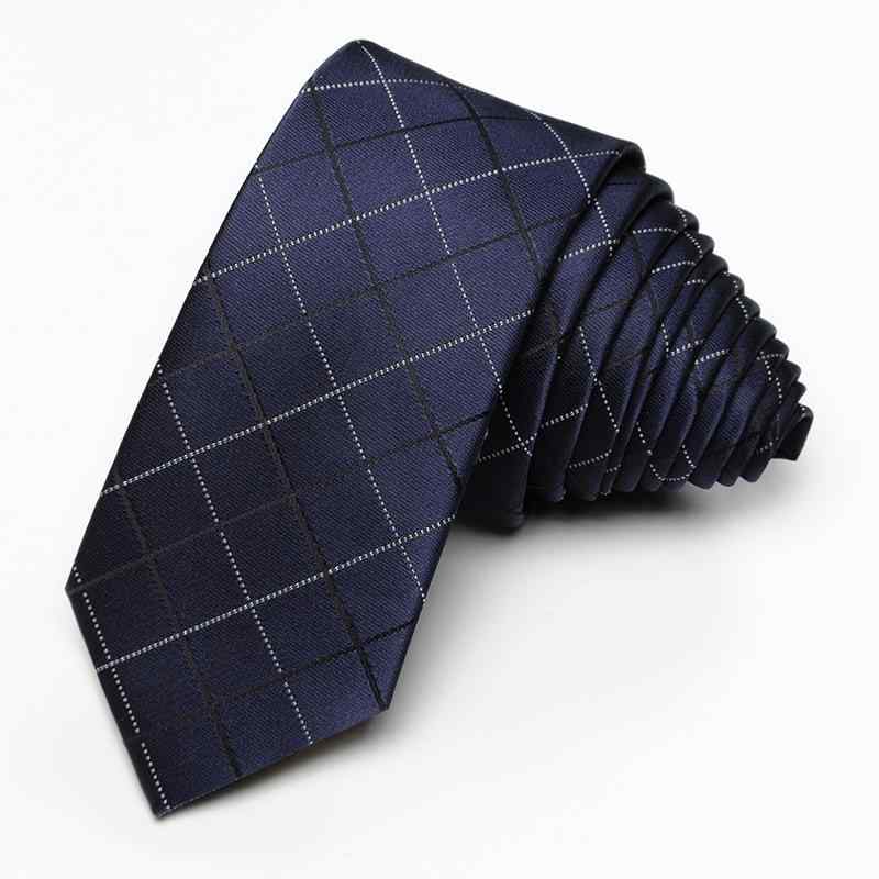 ネクタイ メンズ フォーマル ビジネス用 結婚式 格子柄 6cm ポリエステル ブラック ワインレッド ネイビー ブルー レッド(x2)