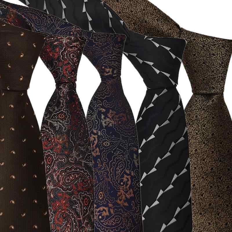 ネクタイ 男性用 刺繡 花柄 レトロ ビジネス フォーマル 韓国 イングリッシュスタイル ジェントルマン 紳士 おしゃれ ウール(x10)