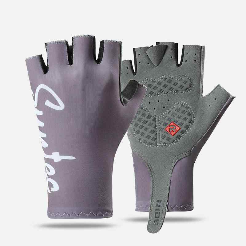 2個セット手袋 バイク メンズ レディース 春夏 スポーツ ハーフフィンガー 日焼け防止 滑り止め 耐衝撃 マウンテンバイク 自転車 トレーニング ポリエステル 伸縮性 通気性