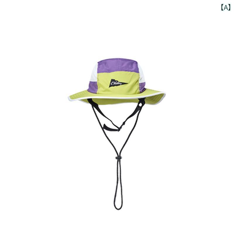 フィッシャーマン ハット 夏用 男女兼用 防水 ハイキング キャンプ 登山 帽子 日焼け防止 サーフィン...