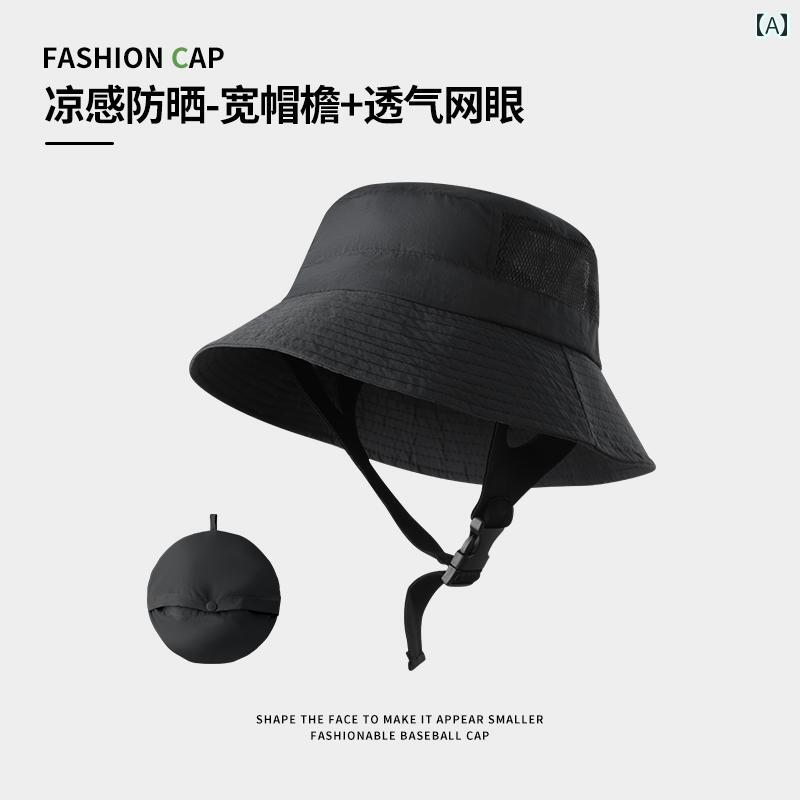 速乾性 サーフ ハット ビーチの サンハット 紫外線 防止 メンズ アウトドア メッシュ サイクリング フィッシャーマン.オシャレ