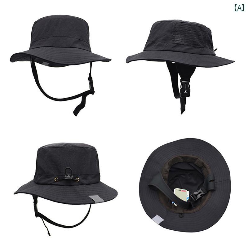 プロの サーフィン 帽子 ウォータースポーツ サンシェードと 日焼け防止 メンズ 夏用 紫外線 フィッシ..