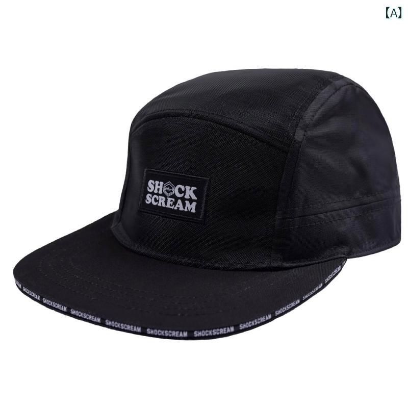 ヒップホップ BBOYの ヘッド ターン用 回転 5 ピース 帽子 厚めの ヘッドパッドと 耐摩耗性 メッシュで..