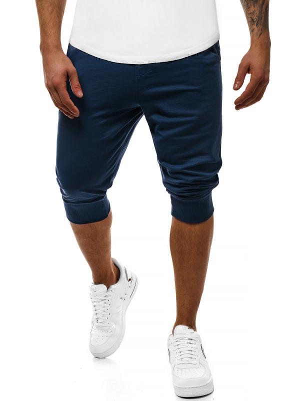 ハーフパンツ 男性用 ビーチパンツ カジュアル スポーツ トレーニング ウェア 伸縮性 ポリエステル レッド グリーン ブラック ダークグレー ネイビー(4.0)