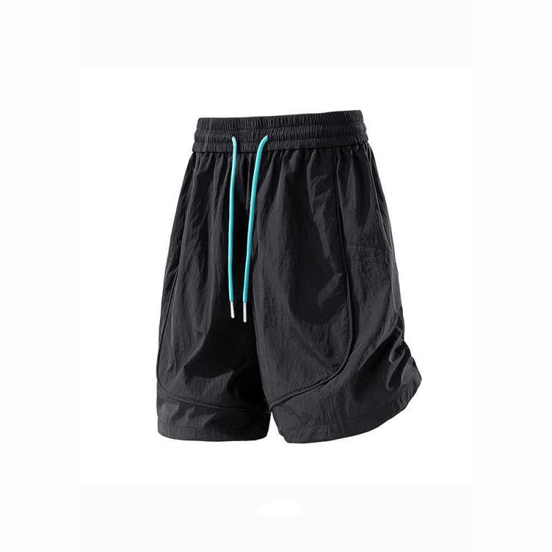 ハーフパンツ メンズ 男性用 接触冷感 吸湿速乾 ワイドレッグ イージーパンツ ルームウェア 部屋着 運..