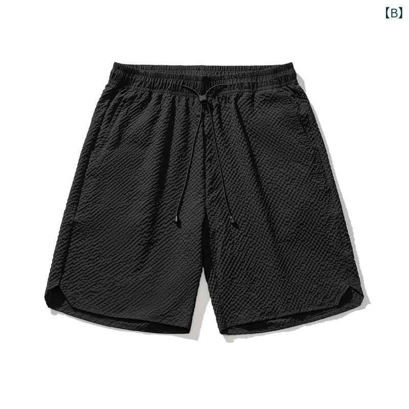 ハーフパンツ メンズ ワークパンツ 無地 立体ポケット 調整紐付き ルーズフィット ストレート 5分丈パンツ ミリタリーパンツ アウトドア スポーツウェア