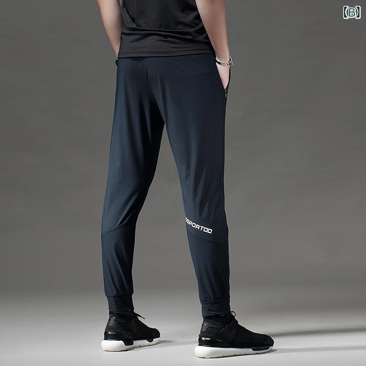 パンツ 男性用 スポーツパンツ ランニング トレーニング ウェア 吸湿速乾 ロングパ...