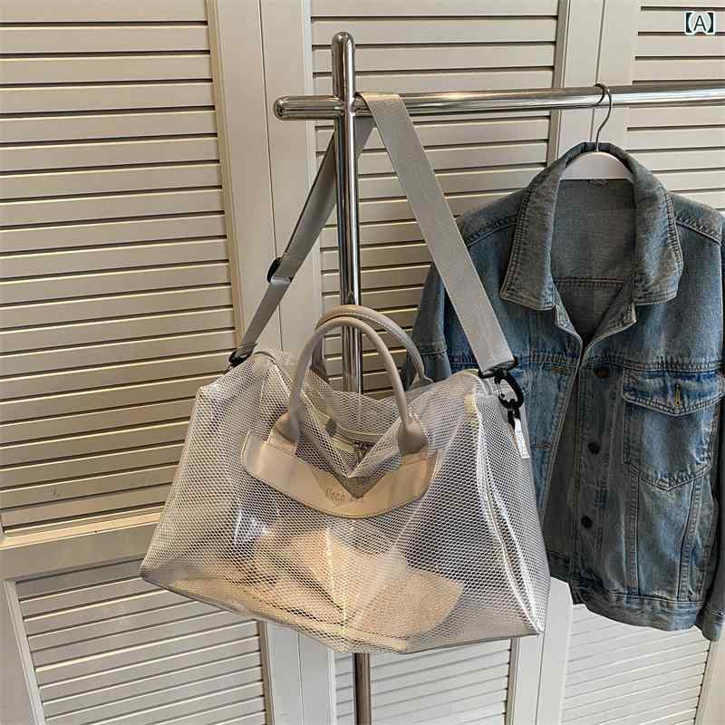 水泳 収納 大容量 乾 湿 分離 スポーツ ビーチ フィットネスな バッグ 旅行 ハンドバッグ.カラフルカラ..