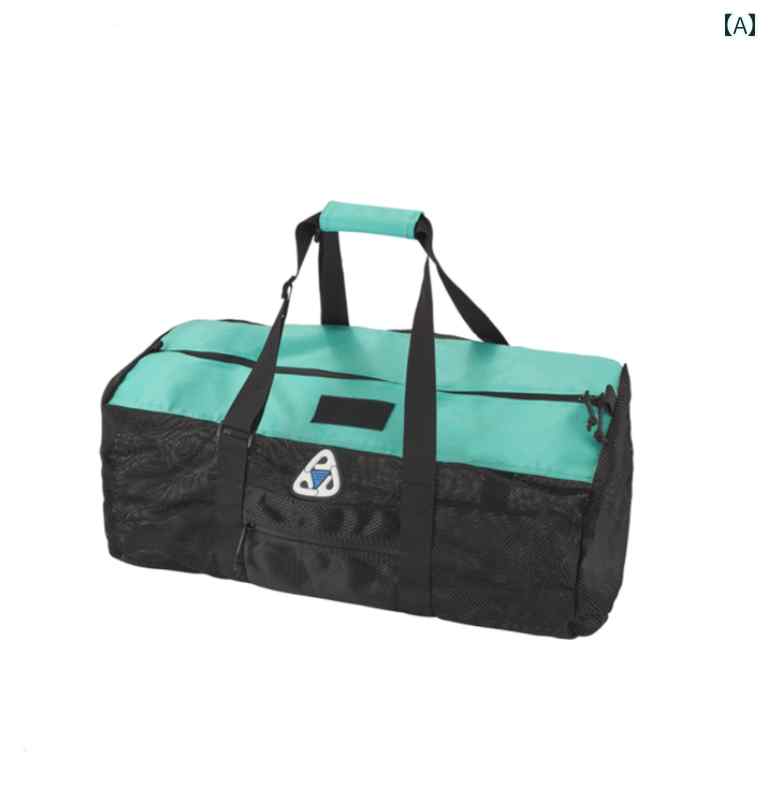 大型 機材 ネット バッグ 手持ち ダイビング バック フライ レギュレーター 収納.カラフルカラーオシャ..