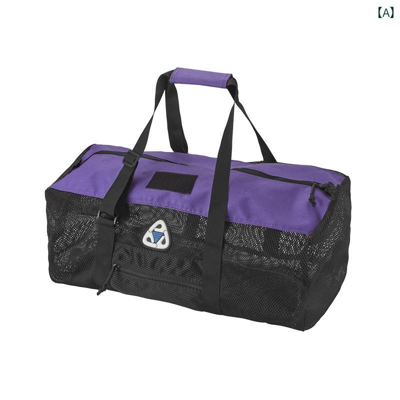 ホワイト チップ シャーク 大型 機材 ネット バッグ 手持ち ダイビング バック フライ レギュレーター ..