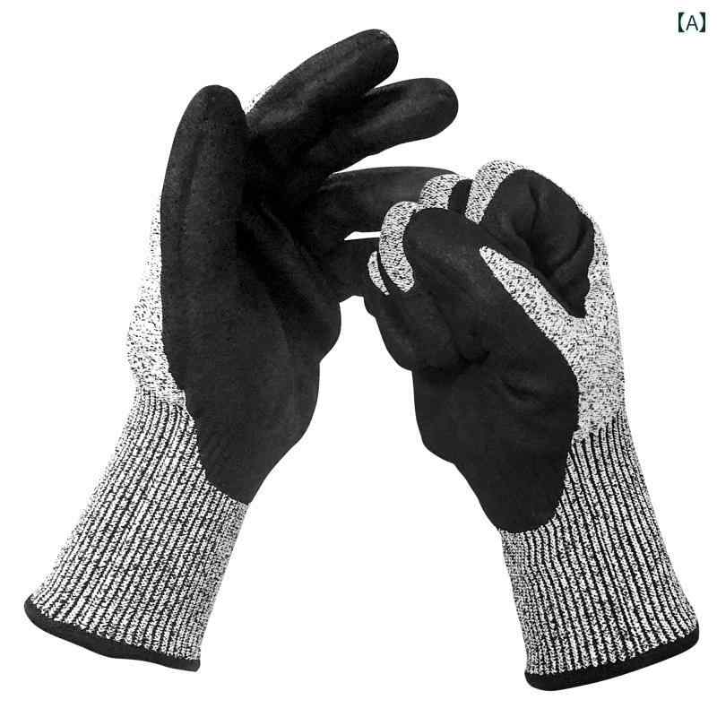 切断 保護 屋外 海 狩猟と ダイビングな 手袋 釣り 黒 滑り止め 耐摩耗性 シュノーケリング 機器 セッ..