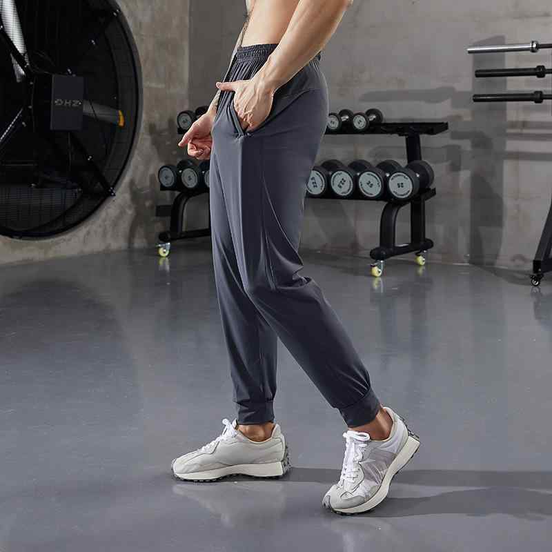 パンツ メンズ 男性用 アウトドア 速乾パンツ 薄手 伸縮性 スポーツ ロングパンツ 裾絞り 登山 快干パ..