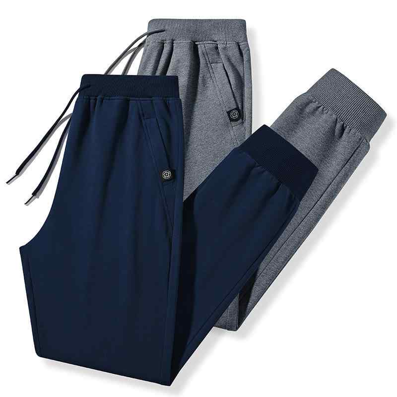 パンツ メンズ 男性用 スウェットパンツ ロングパンツ イージーパンツ 裾絞り 綿 混紡 運動 部屋着 ルームウェア 春秋冬 ブラック 黒 グレー グレー ブルー 青 M L XL 2XL 3XL 4XL 5XL 6XL