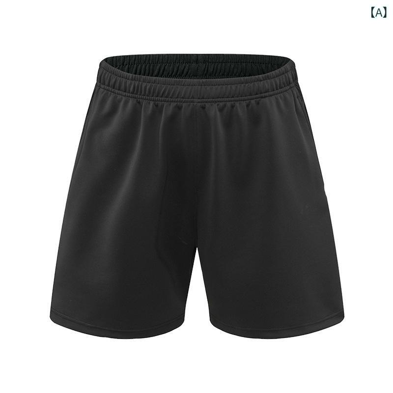 ハーフパンツ 男性用 スポーツ トレーニング ランニング 吸湿速乾 伸縮性 ポリエス...