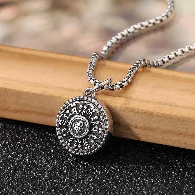 Accessories Supplies - ネックレス メンズ レディース s925 シルバー ペンダントトップ レトロ 六字真言 925銀 アクセサリー