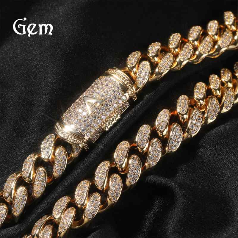 ネックレス メンズ ヒップホップ ジルコニア 幾何学模様 古巴チェーン アルファベット ペンダント チョ..