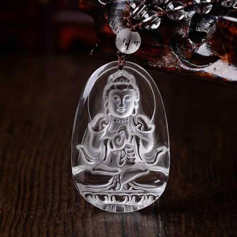 ネックレス レディース メンズ 水晶 干支 十二支 守り本尊 ペンダント お守り アクセサリー 丑 寅 卯 ..