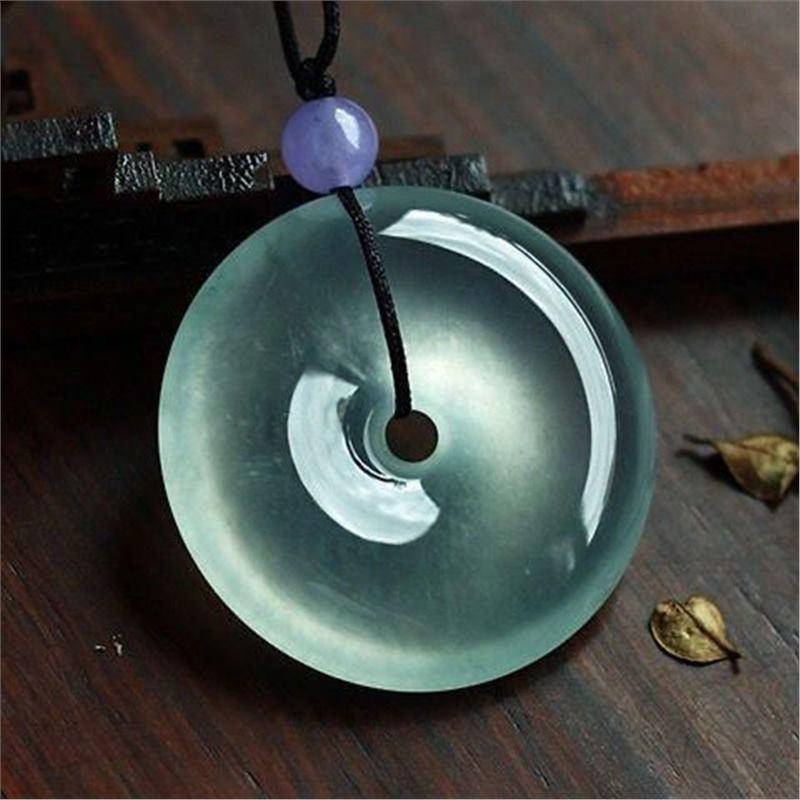 ネックレス レディース メンズ 翡翠 ヒスイ 平安扣 ペンダント 翡翠 ジェダイト 縁起物 お守り 翡翠ネックレス アクセサリー ギフト プレゼント・素材: 翡翠・造型: -・色: 25mm.35mm・度: 規格・スタイル: 自然.清新.甘...