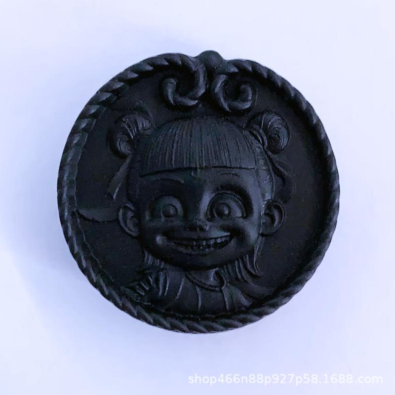 ネックレス メンズ レディース ペンダント 香料 平安 幾何学模様 中国風 アクセサリー(x5)