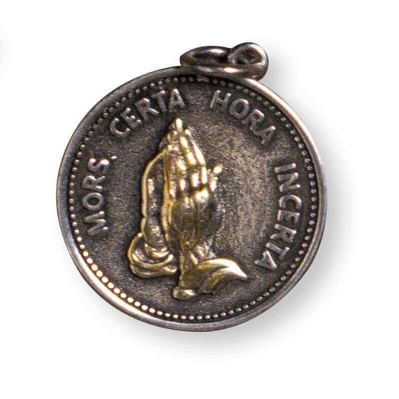 ネックレス メンズ レトロ ヴィンテージ 祈りの手 ペンダント 首飾り アクセサリー スエード 幾何学模..