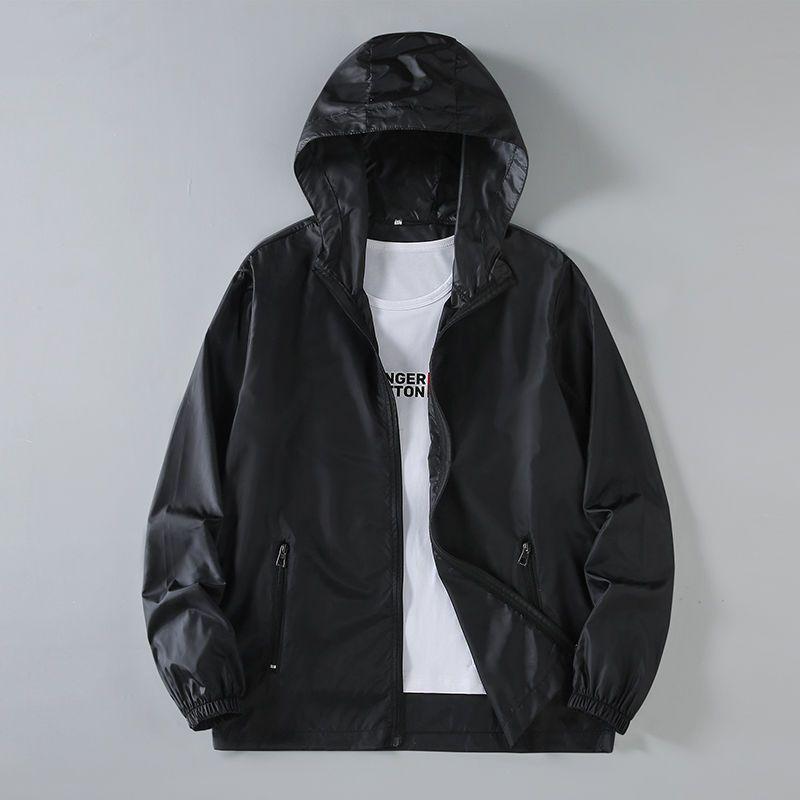 パーカー メンズ 薄手 ラッシュガード 接触冷感 通気性 スポーツ 紫外線対策 フード付き ウィンドブレーカー 春夏 グレー ブラック イエロー ホワイト