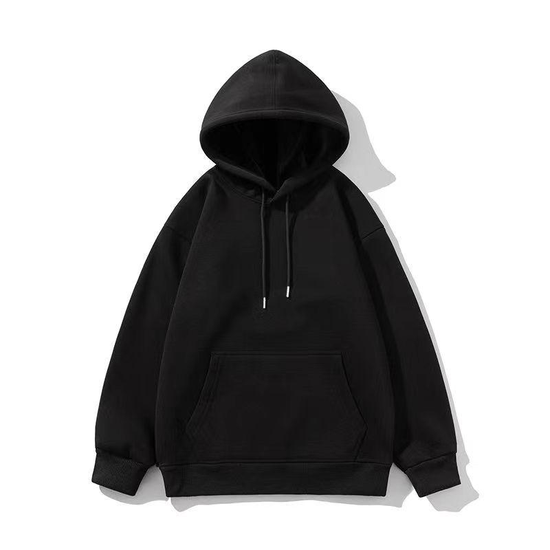 Rakuten - パーカー メンズ 男性用 長袖 スウェット トレーナー プルオーバー 無地 綿 ルーズフィット ドロップショルダー 秋冬 ホワイト ブラック グレー ネイビー ベージュ M L XL 2XL 3XL
