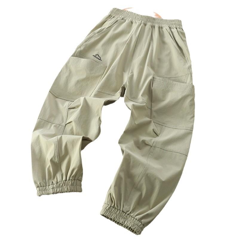 子供用パンツ ボーイズ ワークパンツ ロングパンツ 無地 伸縮性 ウエストゴム 春秋 男の子 普段着 ブル..