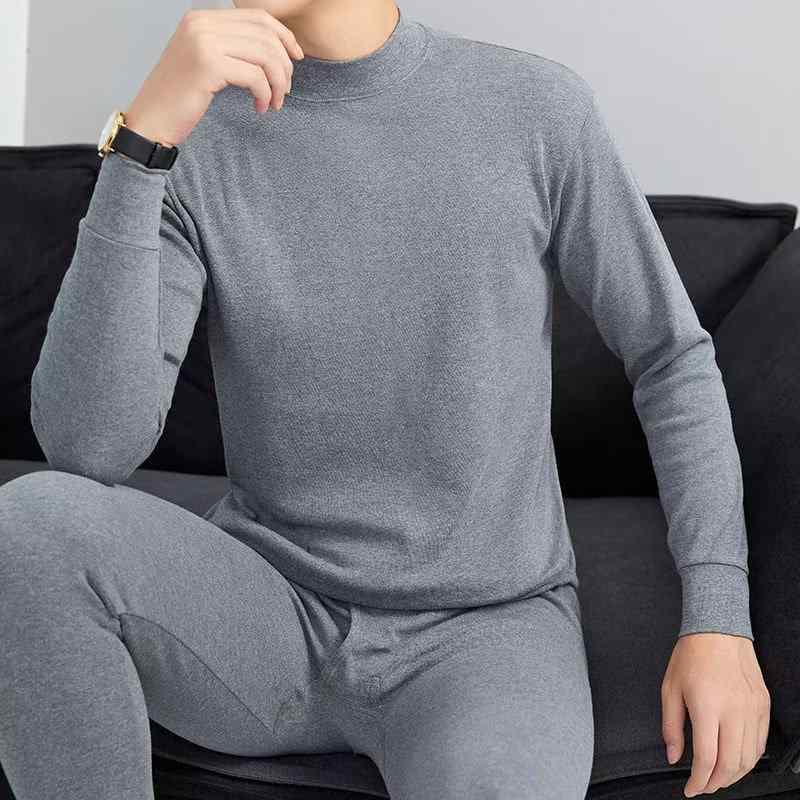 インナー メンズ 男性用 秋冬 あったかインナー 上下セット 長袖 防寒 発熱 インナーシャツ インナーパ..