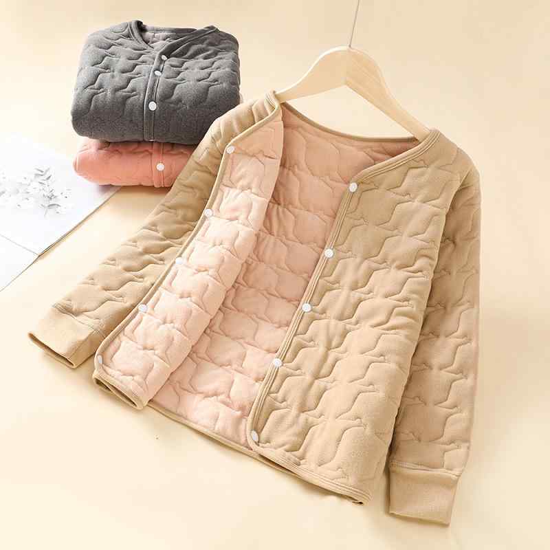 子供用綿インナーウェア 男の子 女の子 中綿スクールウェア 高学年対応 肌触り 暖か 小さめ 中綿ジャケ..