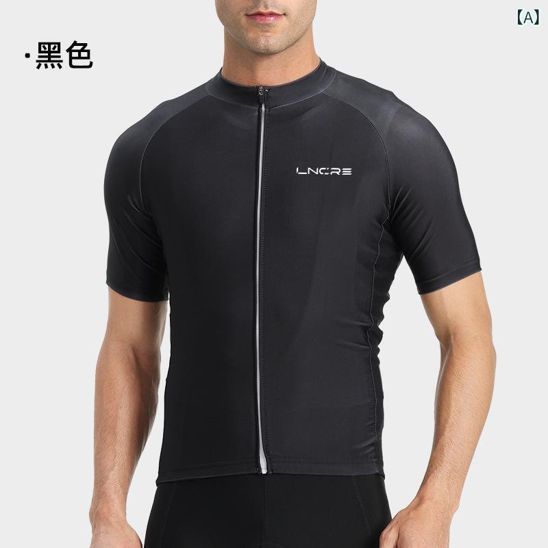 サイクリングウェア メンズ レディース 半袖 薄手 軽量 サイクルジャージ 上下セッ...