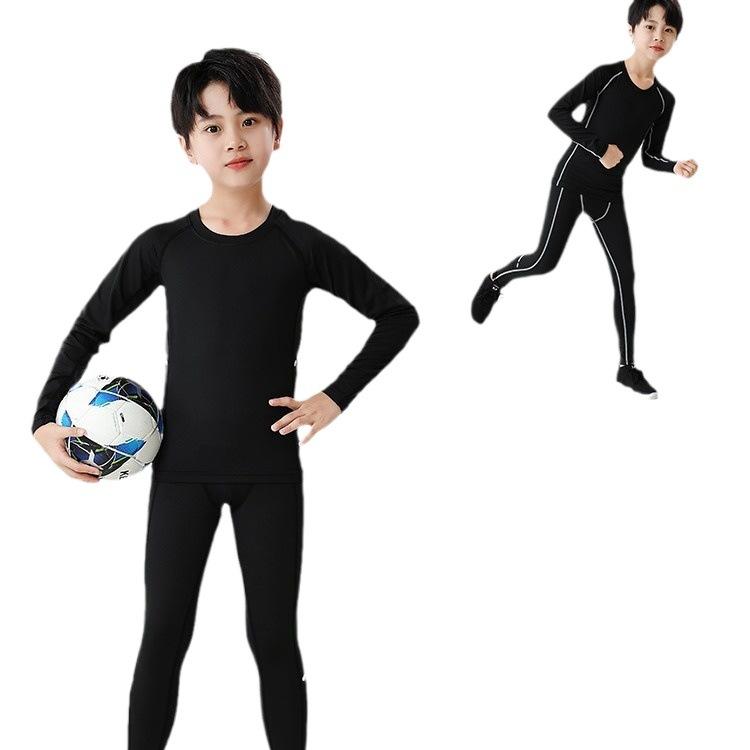 バスケットボールウェア 子供用 スポーツウェア 秋冬 サッカー ウェア トレーニングウェア 男児用 速乾..