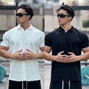 Tシャツ 男性用 ポロシャツ 半袖 250g 通気性 速乾 スポーツ トレーニング ウェア Vネック 夏物 ホワイト ブラック グレー カーキ