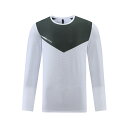 Tシャツ メンズ 男性用 アウトドア スポーツウェア 長袖 丸首 プルオーバー トップス ランニング 登山 バスケットボール 春秋 運動着 ポリエステル ブラッ...