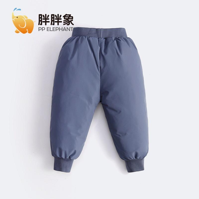 パンツ キッズ 男女兼用 子供服 中 大童 裏起毛 暖かい 防寒 ロングパンツ カジュアル ズボン ブラック..