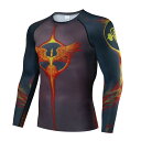 Tシャツ メンズ 男性用 スポーツウェア 長袖 接触冷感 吸湿速乾 トレーニング ランニング ウェア トップス ポリエステル 野球