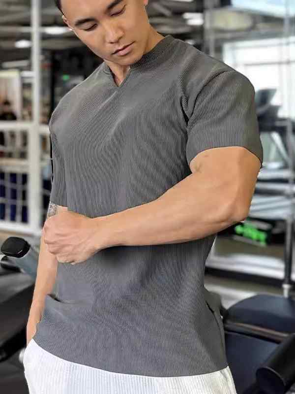 Tシャツ メンズ 男性用 スポーツ用 半袖 トップス ヘビーウェイト 速乾性 Vネック トレーニング ランニング ウェア ブラック ホワイト グレー・スタイル: ベーシック・柄: 無地・タイプ: スリム・対象: ティーン・袖丈: 半袖・・素材: ポリエステル・素材混率: 91〜95%・色: ブラック.ホワイト.グレー・サイズ: M.L.XL.XXL.XXXL・重量: 約 約180g・機能: 通気性・対象年齢: 大人・性別: メンズ・カテゴリ: Tシャツ