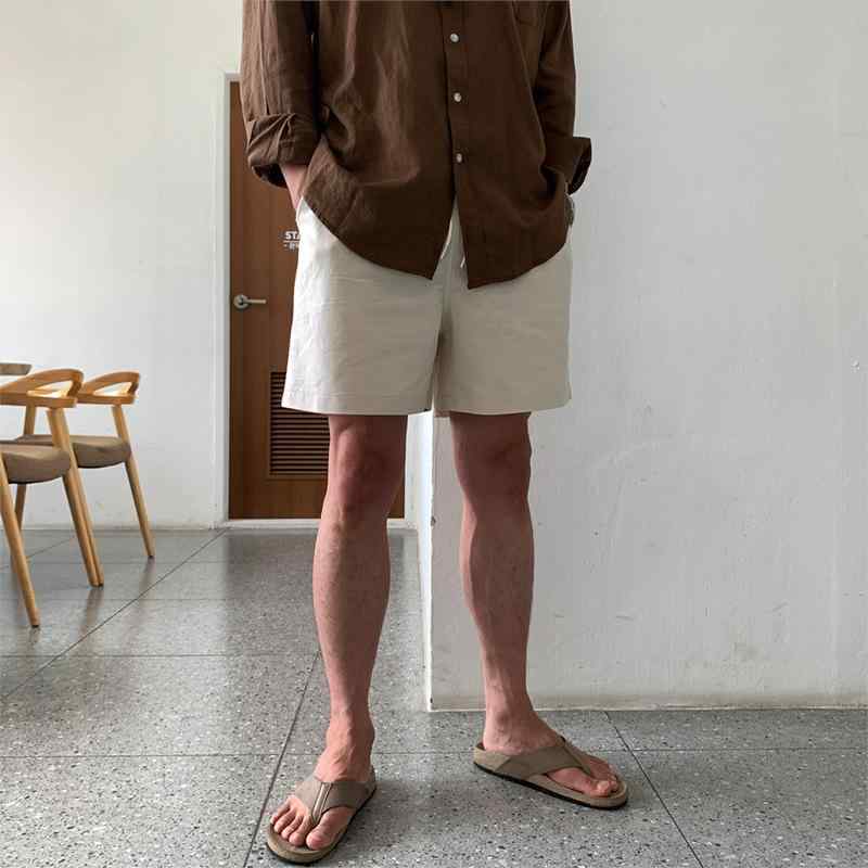 ショートパンツ メンズ 男性用 麻 �