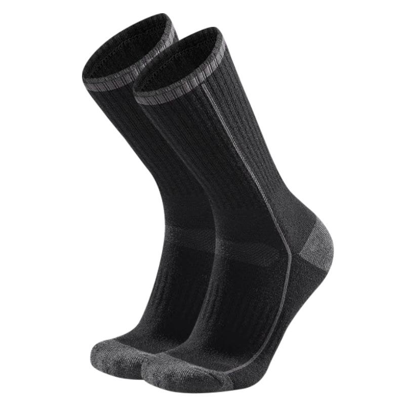 靴下 メンズ レディース スキー ソックス 厚手 保温 スポーツ アウトドア ウール 混紡 パイル編み 速乾 吸汗 防滑 摩擦防止 グレー ブラック コーヒー