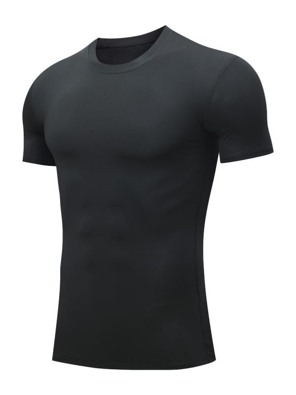 Tシャツ メンズ スポーツ用 タイト インナーウェア 高弾性 吸湿 速乾 トレーニングウェア ランニング バスケットボール フィットネス 春夏 秋冬 ポリエステル ホワイト ブラック グレー・カテゴリ: Tシャツ・柄: 無地・対象年齢: 成人・対象性別: 男性・スタイル: スポーツカジュアル.レトロ.チェック柄・ネックライン: ラウンドネック・袖丈: 半袖・素材: ポリエステル90%・用途: ランニング.フィットネス.各種スポーツ・カラー: ホワイト.ブラック.グレー・サイズ: S.M.L.XL.2XL.3XL