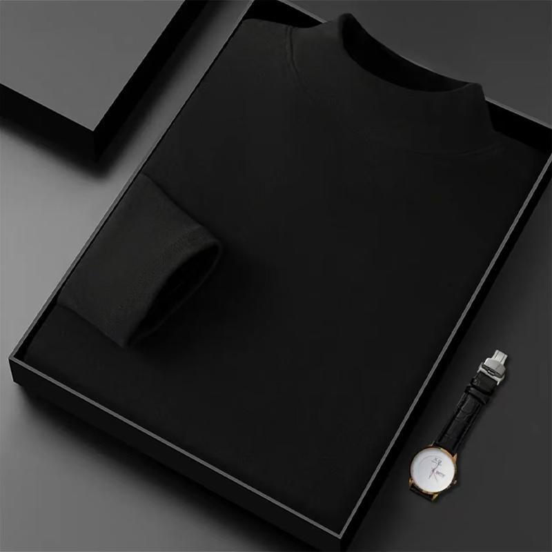Tシャツ メンズ 男性用 トップス 秋冬 裏起毛 ハーフハイネック スリム 長袖 暖かい インナー 無地 黒 コーヒー 墨緑 グレー ベージュ・カテゴリ: Tシャツ・スタイル: ベーシック・対象: 若者・タイプ: プルオーバー・ネックライン: スタンドカラー・袖丈: 長袖・厚さ: 厚手（裏起毛）・柄: 無地・素材: ポリエステル96%以上.化繊混紡・フィット: ストレート・ディテール: ポケット・カラー: ブラック.コーヒー.ダークグリーン.グレー.アプリコット・サイズ: M.L.XL.2XL.3XL.4XL.5XL・袖のタイプ: レギュラー・重さ: 約300-350g・機能: 耐摩耗性・対象年齢: 成人・性別: 男性