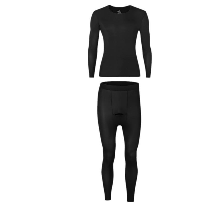 メンズ インナー 上下セット 男性用 無縫製 薄手 あったかインナー 長袖 トップス 長ズボン ストレッチ..