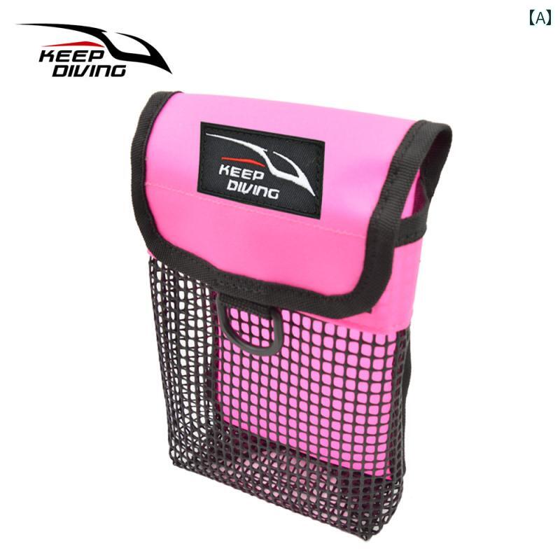 テクニカルダイビング エレファント リール バッグ フロー フック ハンドネット 水中 収納 スキューバ ..