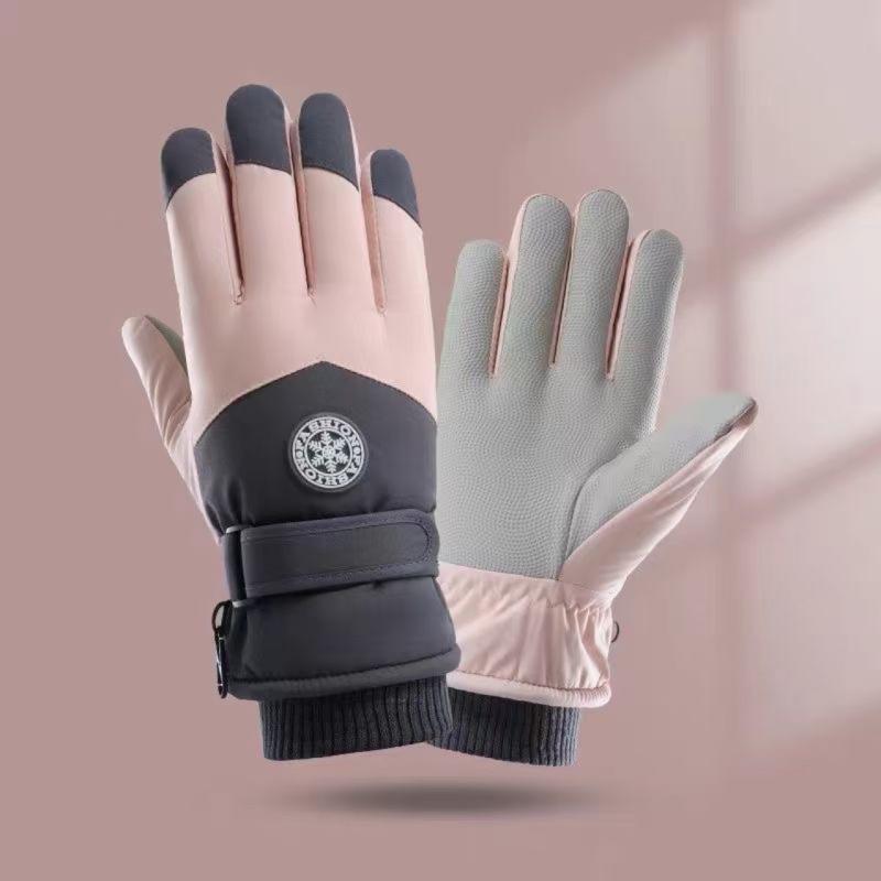 手袋 男性用 防寒 グローブ バイク 自転車 裏起毛 厚手 滑り止め 防水 防風 ウィンター スポーツ 通勤 ..