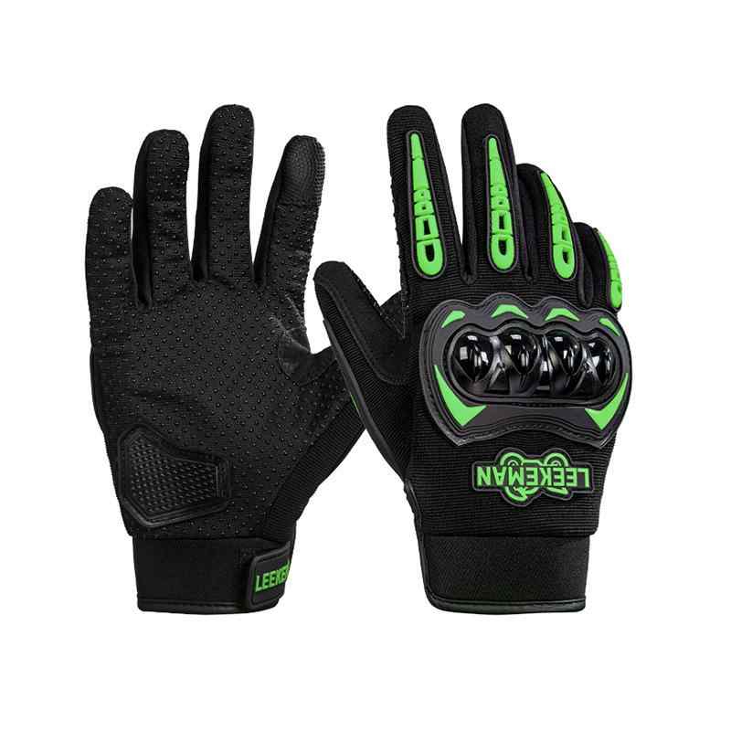 手袋 バイク メンズ 滑り止め 厚手 アウトドア スポーツ グレー 赤 緑 M L XL XXL
