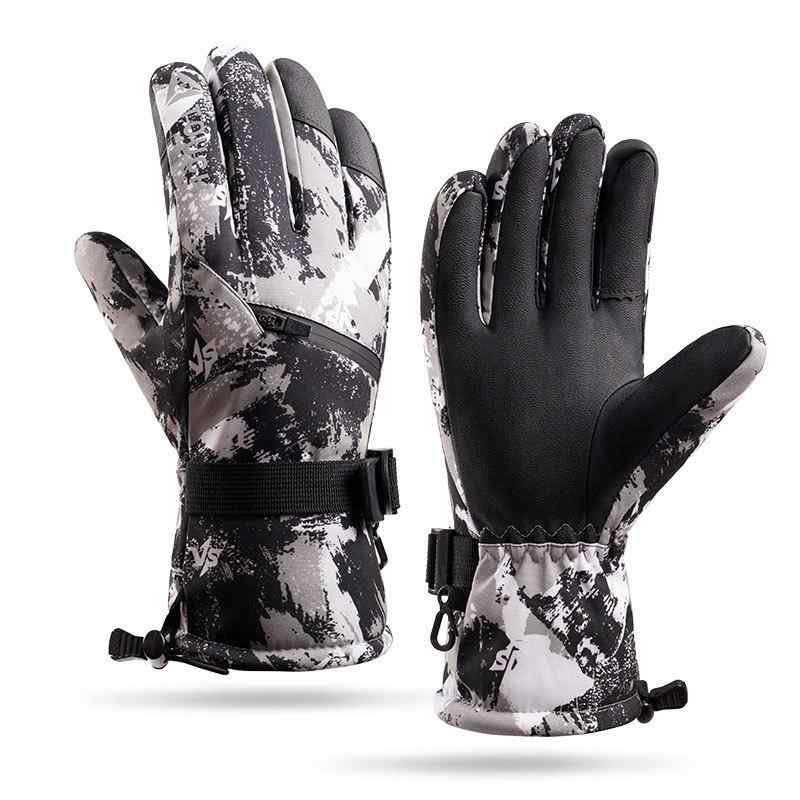 手袋 防寒グローブ 防水 防風 滑雪手套 レディース メンズ 登山用グローブ バイクグローブ スマートフォン対応(x2) linears-10473513 LINEAR shop サンプル画像2
