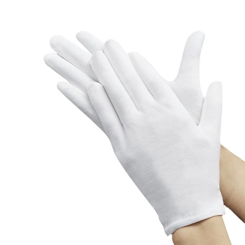 手袋 男性用 コットン 手袋 24双組 ドライバー 礼装用 薄手 厚手 綿 文玩 ジュエリー 取扱