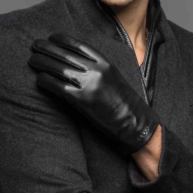 3個セット手袋 メンズ 男性用 秋冬 山羊革 レザー グローブ 薄手 運転 ドライブ 普段使い 棕色 黒
