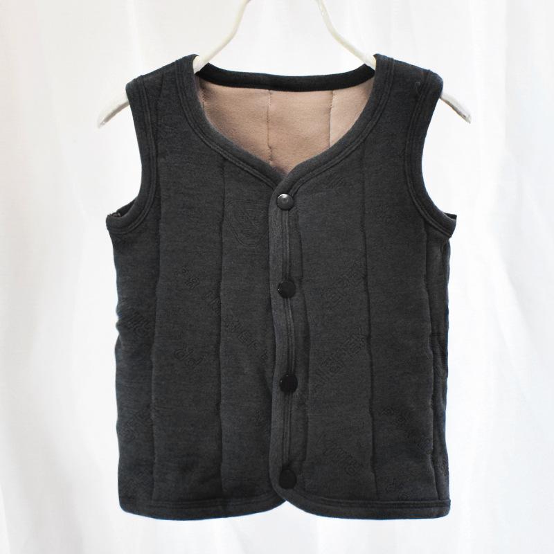 子供用ベスト 秋冬 女の子 トップス 防寒 ベビー チョッキ インナー 男児 ニットベスト 中厚手 普段使..